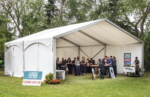 heated tent rentals